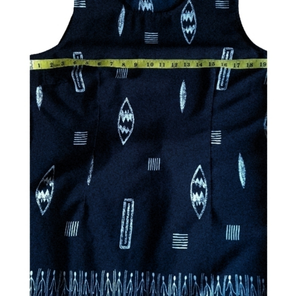 Penmans Aztec Vintage Y2K Black Dress - Picture 3 of 8